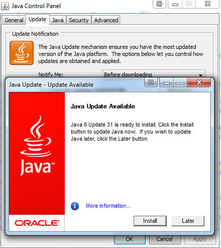 Java ver 6 update 31 download